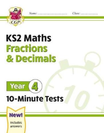 KS2 Year 4 Maths 10-Minute Tests: Multiplication & Division