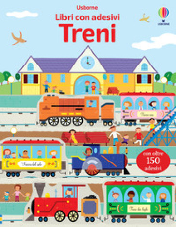 Treni. Con adesivi. Ediz. a colori