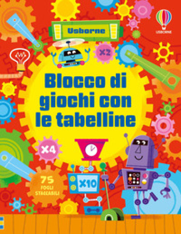Blocco di giochi con le tabelline. Ediz. a colori