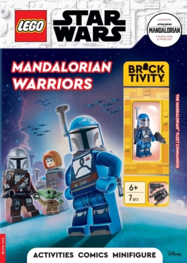 LEGO® Star Wars¿: Mandalorian Warriors Activity Book (with Mandalorian Fleet Commander LEGO minifigure)