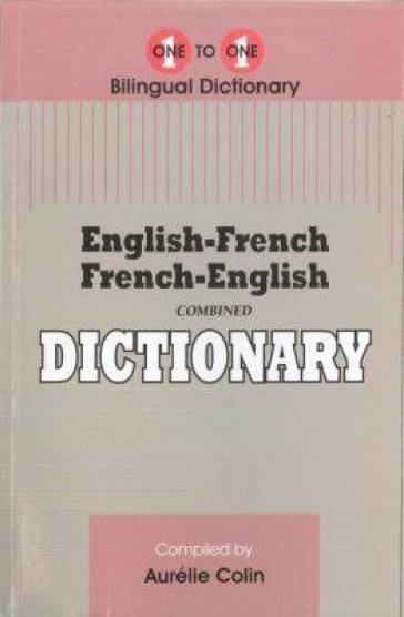 English-French & French-English One-to-One Dictionary