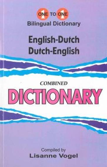 English-Dutch & Dutch-English One-to-One Dictionary. Script & Roman