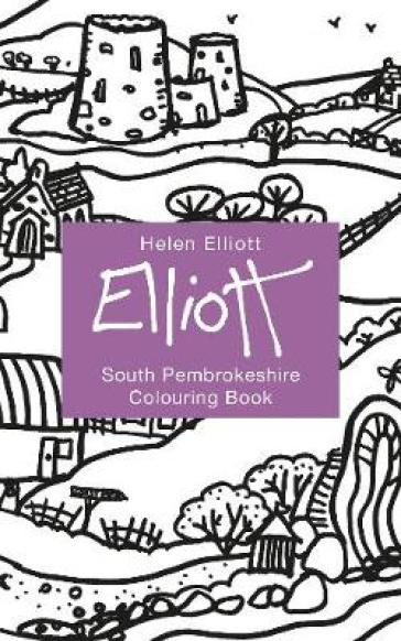 Helen Elliott Concertina Colouring Book: South Pembrokeshire