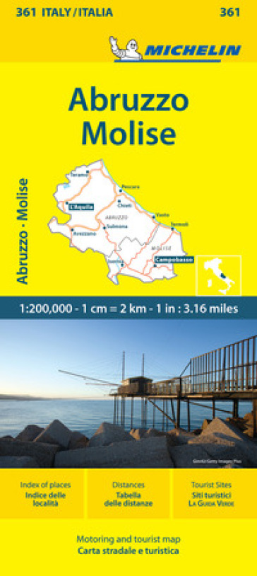Abruzzo, Molise 1:200.000