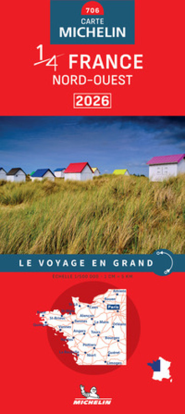 France Nord-Ouest 1:500.000