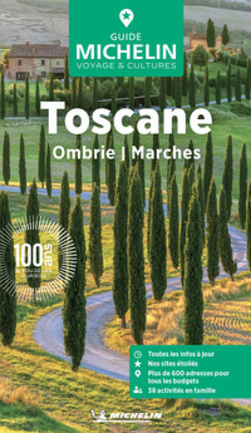 Toscane Ombrie Marches. Con Carta geografica ripiegata
