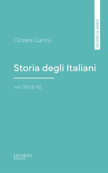 Storia degli Italiani, vol. 09 (di 15)