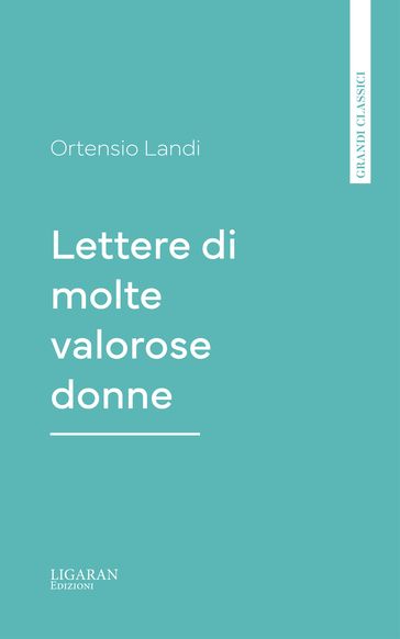 Lettere di molte valorose donne
