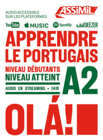 Apprendre le portugais . Niveau atteint A2