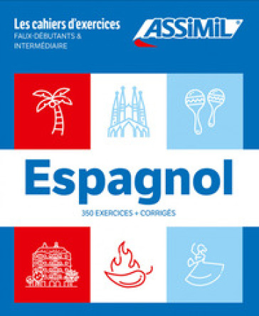 Espagnol. Coffret Cahiers d'exercices. Faux Débutants &amp; Intermédiaire