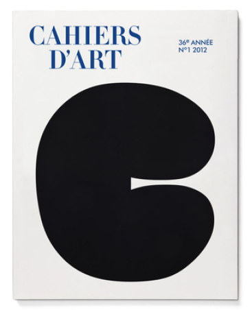 Cahiers d¿Art N°1, 2012