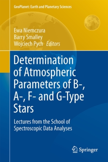 Determination of Atmospheric Parameters of B-, A-, F- and G-Type Stars