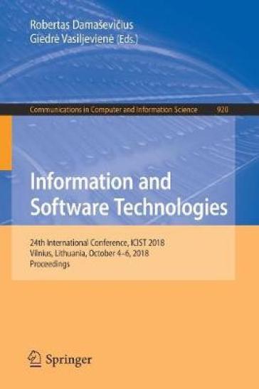 Information and Software Technologies