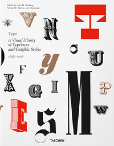 Type. A visual history of typefaces &amp; graphic styles (1628-1938). Ediz. inglese, francese e tedesca