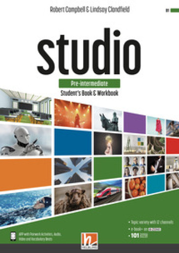 Studio. Pre-Intermediate. Student's book and Workbook. Con e-zone (combo full version). Per le Scuole superiori. Con e-book. Con espansione online