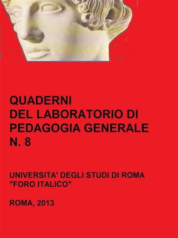Quaderni del Laboratorio di Pedagogia Generale, 8