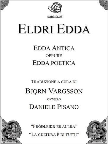 Eldri Edda - Edda Antica