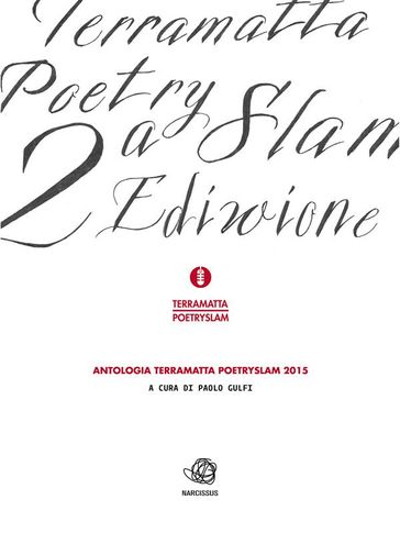 Antologia del TERRA MATTA Poetry Slam 2015