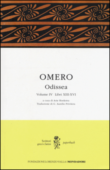 Odissea. Testo greco a fronte. Vol. 4: Libri XIII-XVI