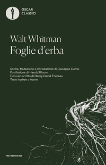 Foglie d'erba. Testo inglese a fronte