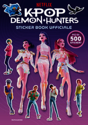 KPop Demon Hunters. Sticker book ufficiale. Ediz. a colori
