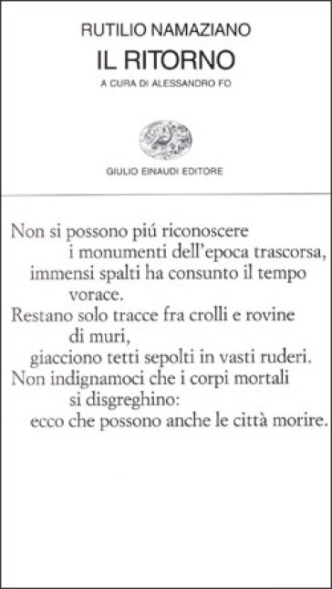 Il ritorno