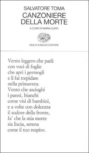 Canzoniere della morte