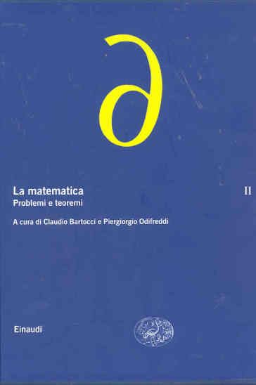 La matematica. Vol. 2: Problemi e teoremi