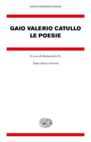 Le poesie. Testo latino a fronte