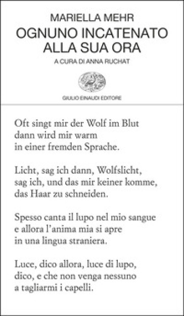 Ognuno incatenato alla sua ora