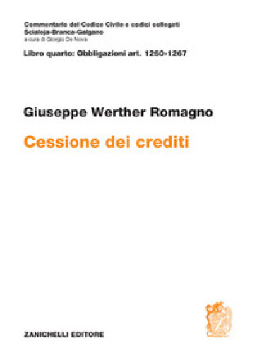 ART. 1260-1267. Cessione dei crediti