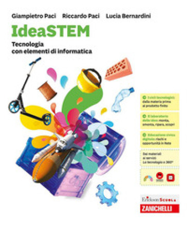 IdeaSTEM. Confezione Tecnologia, Elementi di informatica, Disegno, Tavole per il disegno. Per la Scuola media