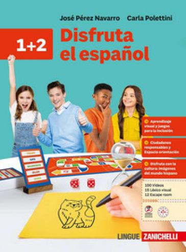 Disfruta el español. Per la Scuola media. Con ebook. Con espansione online. Vol. 1-2