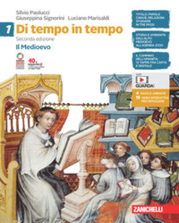 Di tempo in tempo. Con Educazione civica. Per la Scuola media. Con e-book. Con espansione online. Vol. 1: Il Medioevo