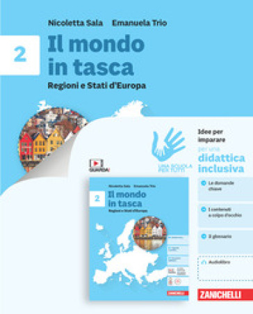 Il mondo in tasca. Idee per imparare. Per la Scuola media. Vol. 2: Regioni e Stati d'Europa