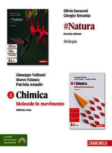 #Natura-Chimica. Molecole in movimento, Eiz. Rossa. #Natura. Biologia. Chimica. Per le Scuole superiori. Vol. 2