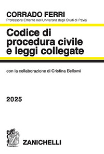 Codice di procedura civile e leggi collegate 2025