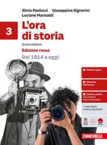 L'ora di storia. Ediz. rossa. Per la Scuola media. Vol. 3: Dal 1914 a oggi