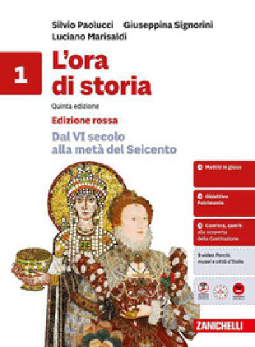 L'ora di storia. Volume + fascicolo ponte. Ediz. rossa. Per la Scuola media. Con e-book. Con espansione online. Vol. 1: Dal VI secolo alla metà del Seicento-Roma dalle origini alla caduta
