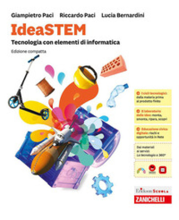 IdeaSTEM. Confezione Tecnologia, Elementi di informatica, Disegno. Ediz. compatta. Per la Scuola media