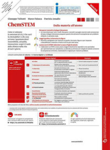 ChemSTEM. Dalla materia all'atomo. Per le Scuole superiori. Con e-book. Con espansione online