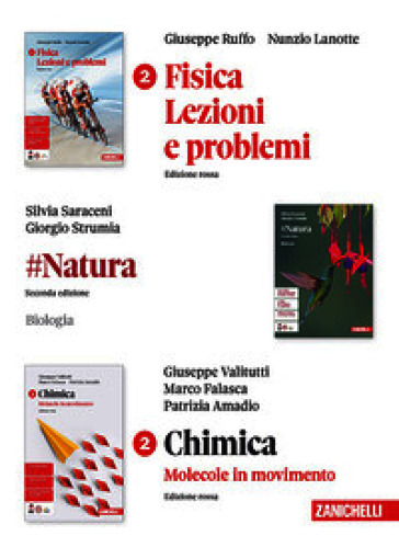 #Natura-Fisica. Lezioni e problemi. Ediz Rossa. Biologia. Molecole in movimento. Per le Scuole superiori. Vol. 2