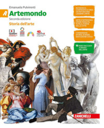 Artemondo. Storia dell'arte. Con Album e Linguaggio visivo e tecniche artistiche. Per la Scuola media. Con e-book. Vol. A-B