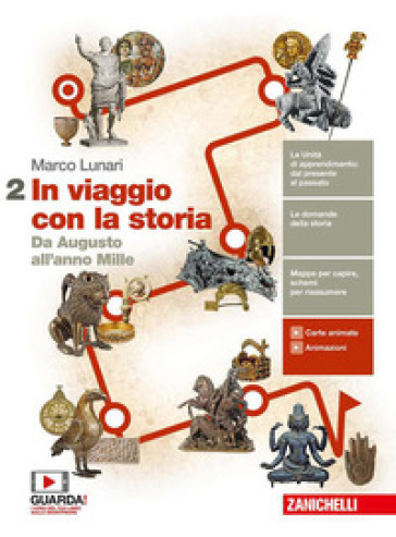 In viaggio con la storia. Per le Scuole superiori. Con e-book. Con espansione online. Vol. 2: Da Augusto all'anno Mille