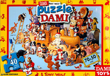Grandi puzzle. Teneri animali. Puzzle gigante