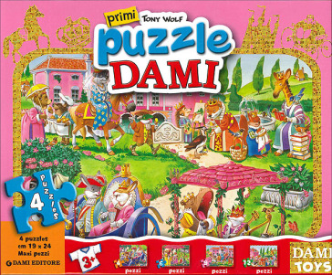 Primi puzzle. Principesse. 4 puzzles
