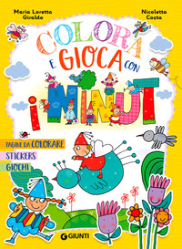 Colora e gioca con i Ninut. Ediz. a colori