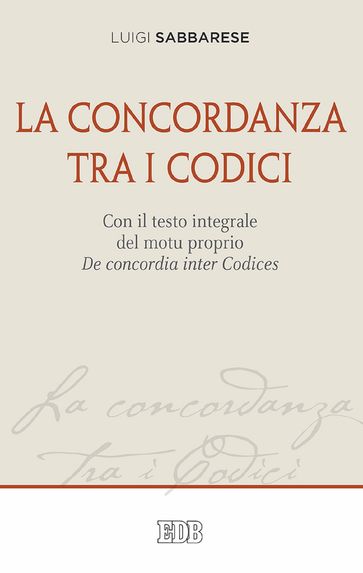 La concordanza tra i Codici