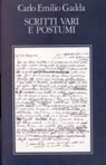 Opere. Vol. 5: Scritti vari e postumi. Bibliografia e indici