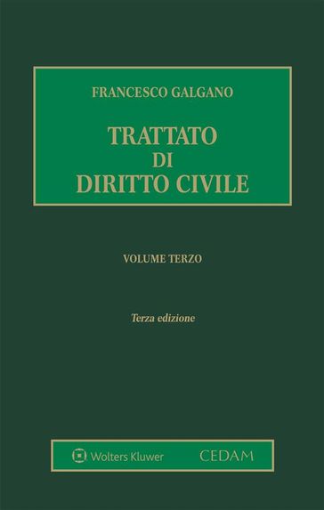 Trattato di diritto civile. Volume 3